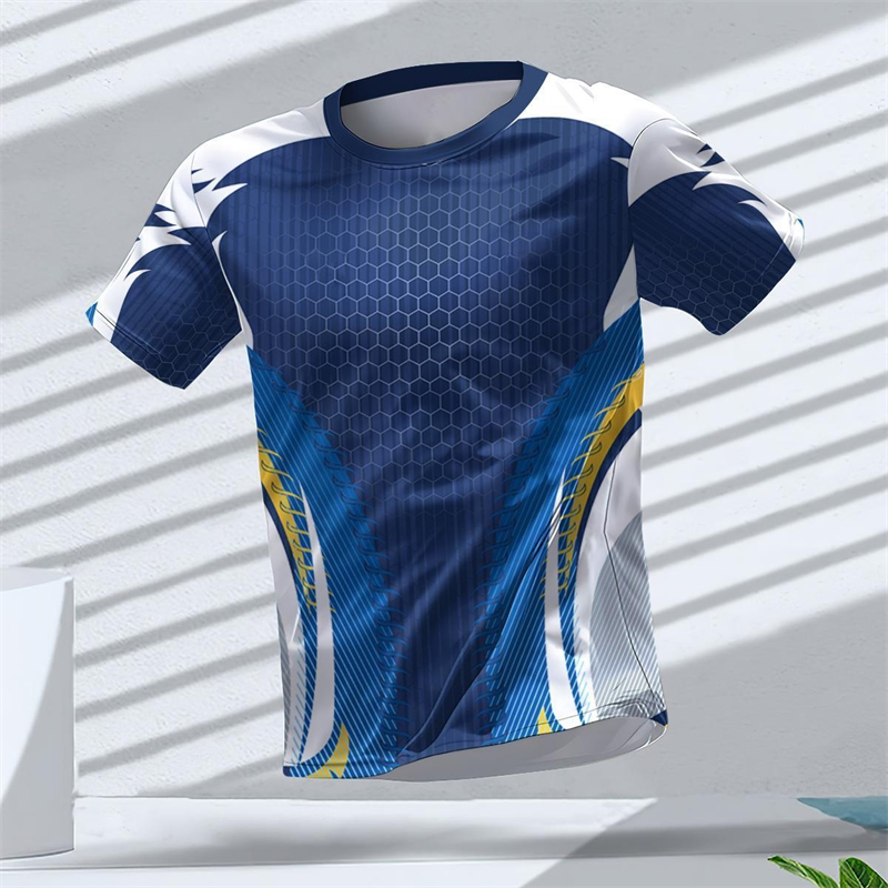 Table Tennis Japanese - Geometric Graphic 3D Printed Sports T