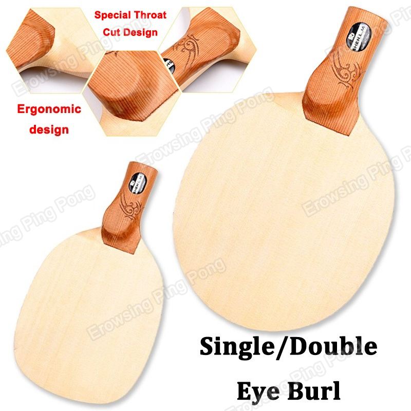 Table Tennis Japanese - 1-Ply Hinoki Table Tennis Blade Chinese/Japanese