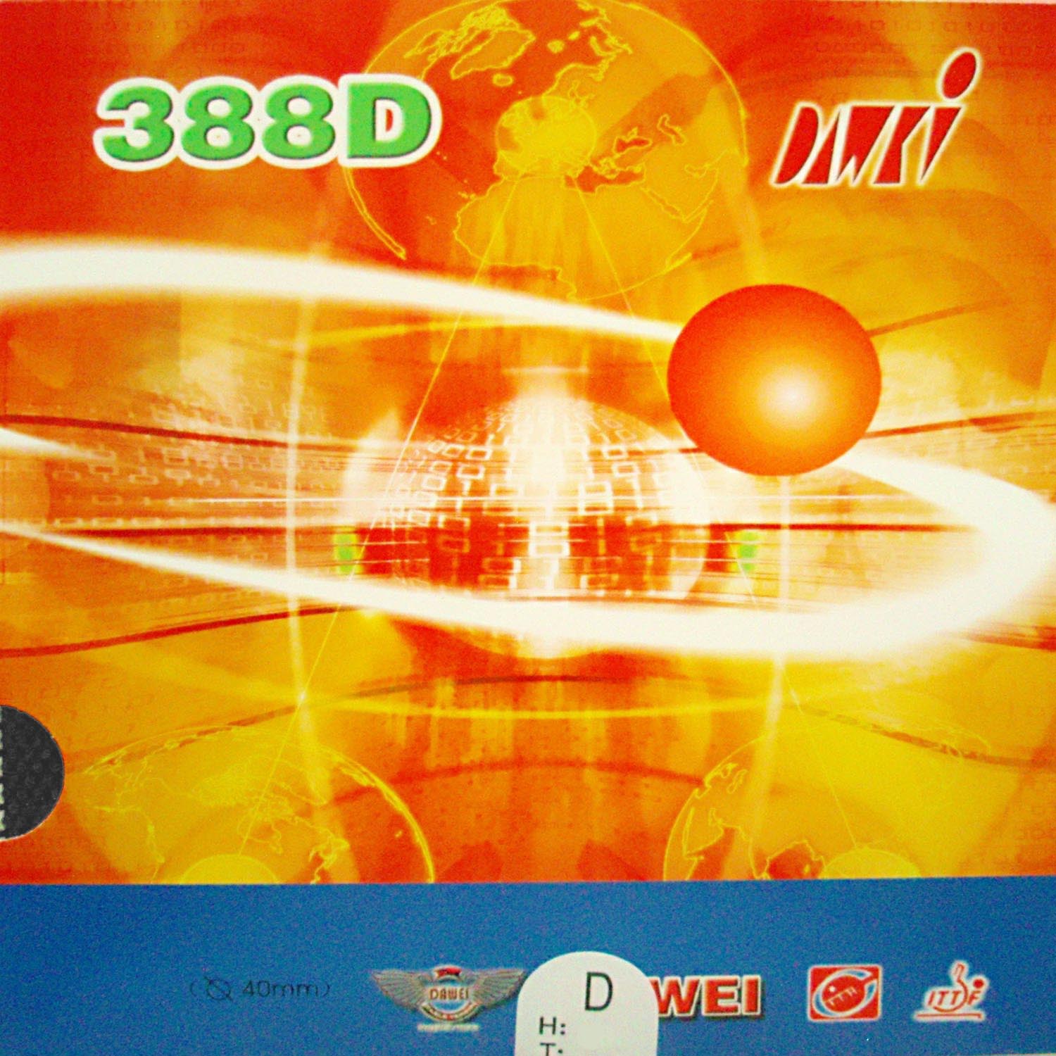Table Tennis Defense - Original dawei 388D strange long pimples