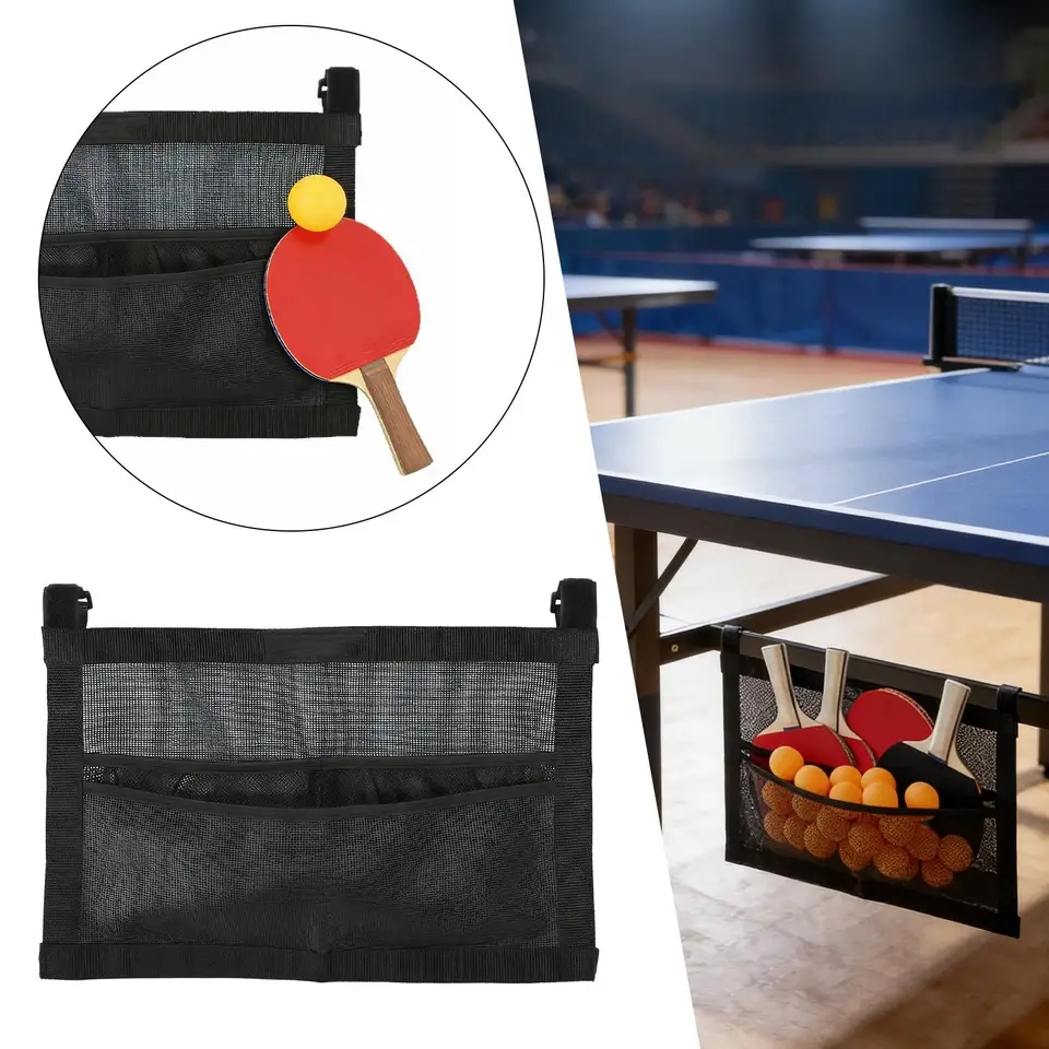 Table Tennis Hong Kong - New Mesh Pingpong Ball Holder Large