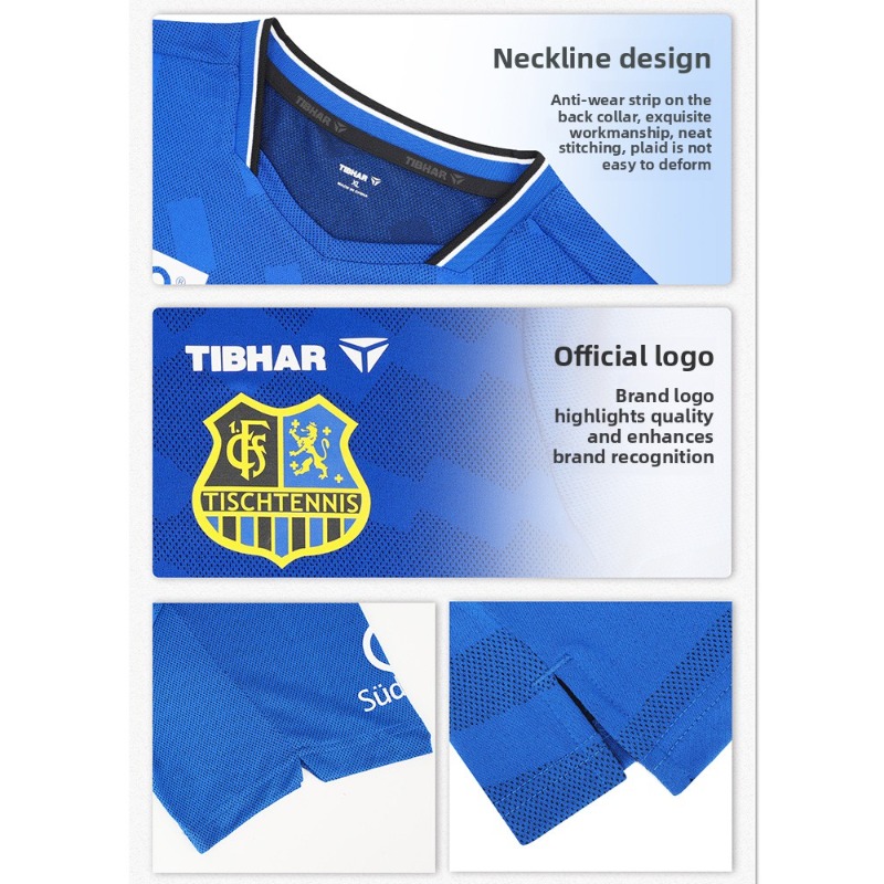 TIBHAR table tennis sportswear - огляд і ціна Table Tennis League