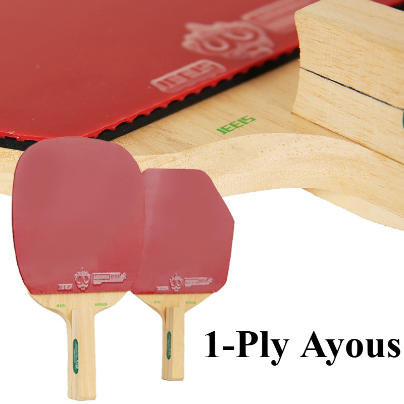 JEELS Japanese 1-Ply Ayous Woo - огляд і ціна Table Tennis Japanese